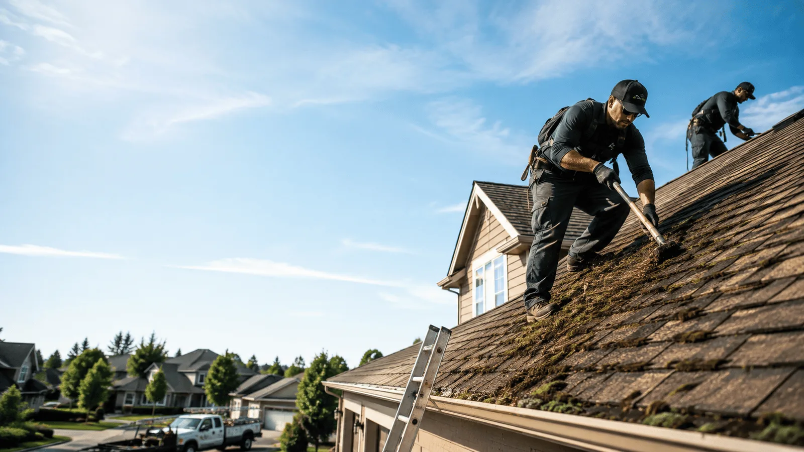 Roof Moss Removal in Stovall, NC near me